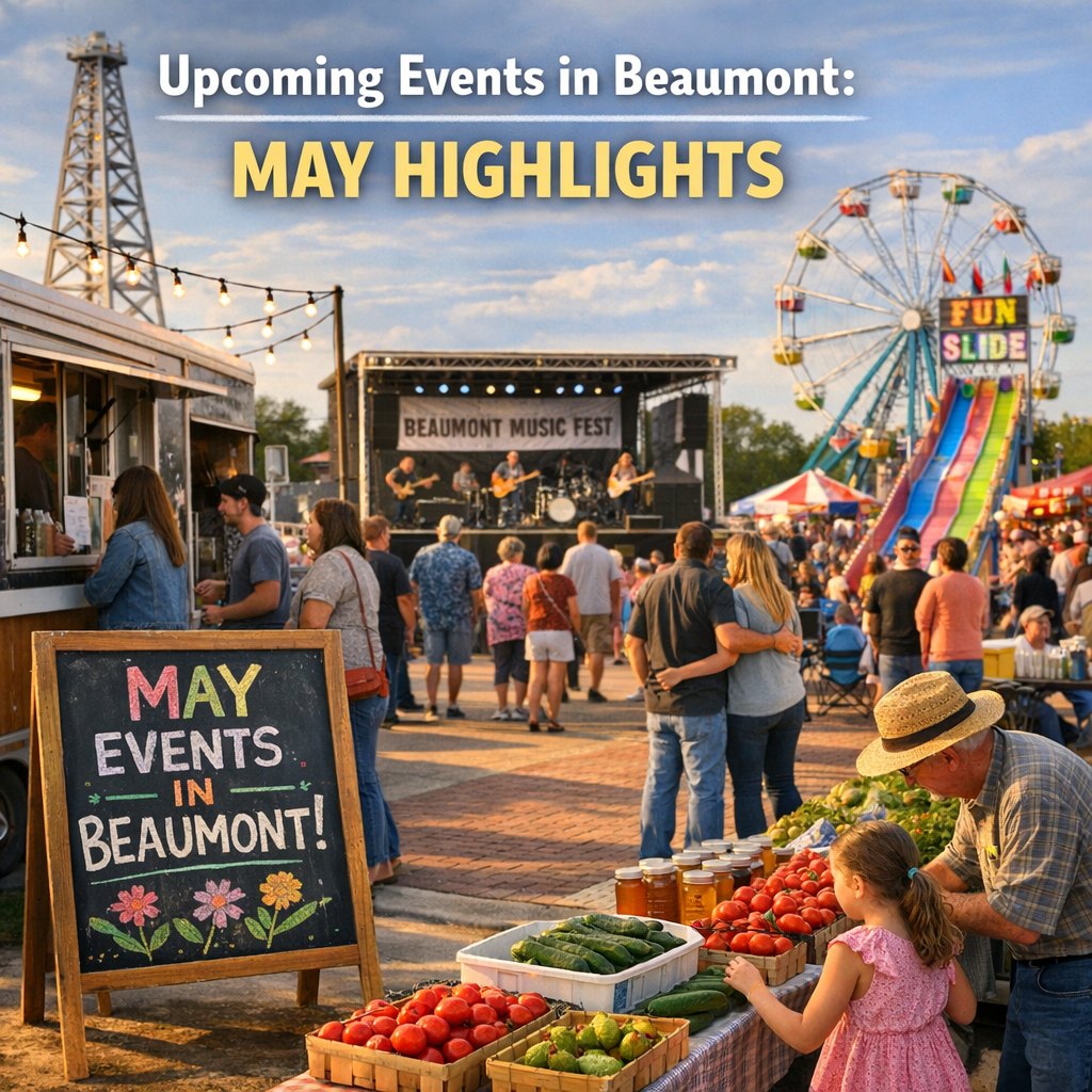 Upcoming Events in Beaumont: May Highlights